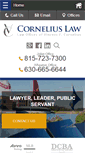 Mobile Screenshot of corneliuslaw.com